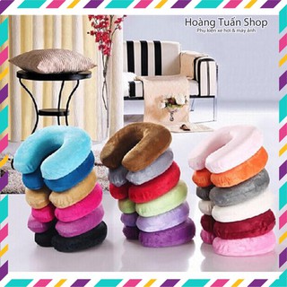 Gối ngủ chữ U cao su non dáng thuôn phiên bản mới nhất