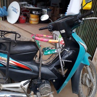 Ghế ngồi xe máy cho bé bằng inox dùng được cho cả xe ga và xe số