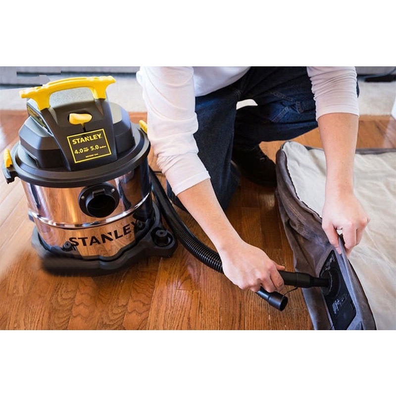 Máy hút bụi công nghiệp Stanley SL19116 23L, Kích thước 51x39x38.5cm, Thép không gỉ