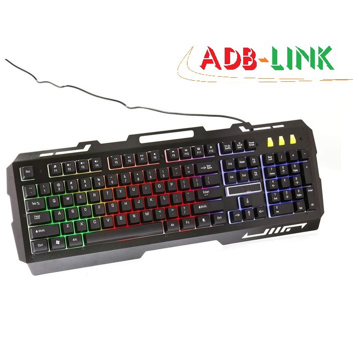 Bàn phím Có Dây Giả Cơ Cao Cấp Có Led G700 ADBLink ( Đen ) Chưa Bao Gồm Chuột