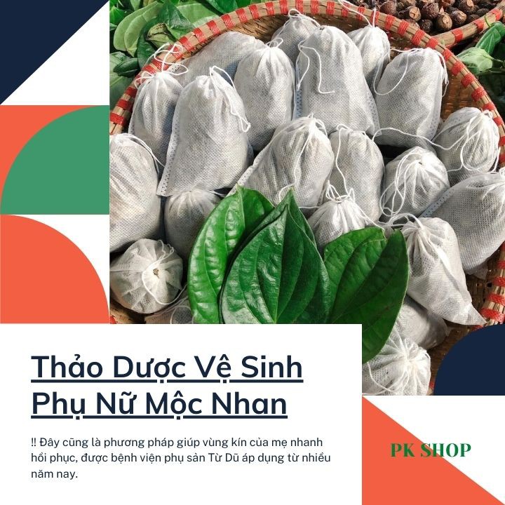 [KHÔNG THỂ THIẾU] Thảo Dược Xông Rửa Vệ Sinh Vùng Kín Handmade Mộc Nhan