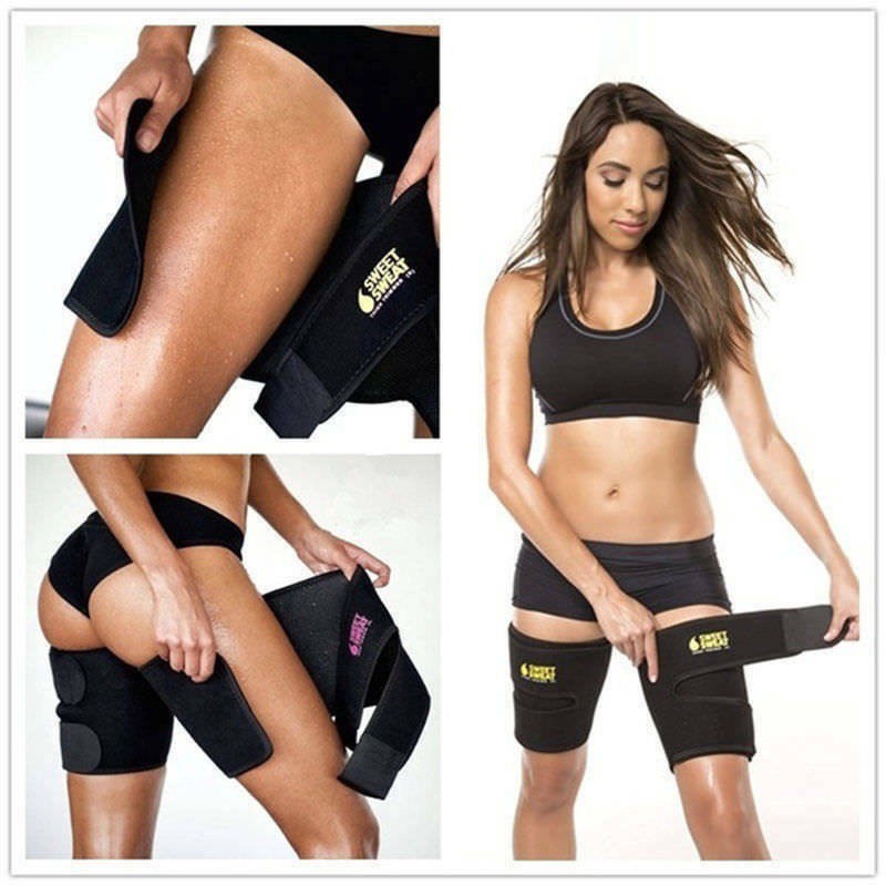 Đai Quấn Đai quấn đánh tan mỡ chân, tay, đùi giúp bạn có body thon gọn Sweet Sweat Thigh Trimmer