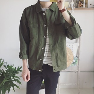 Áo khoác kaki jeans