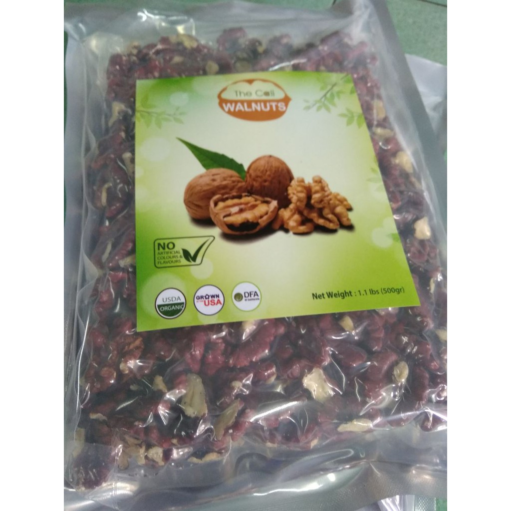 Nhân Óc Chó Vàng Nhập Khẩu Chính Hãng Mỹ Hali Nuts 500gr