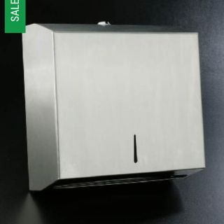 Hộp giấy vệ sinh Inox loại vuông lớn