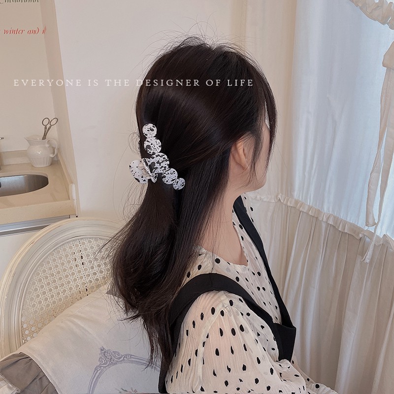 Kẹp tóc acrylic đơn giản thời trang Hàn Quốc dễ thương dễ phối đồ