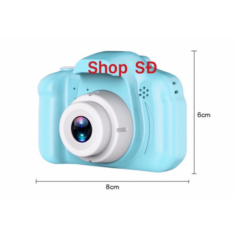 máy chụp hình cho bé ( màu xanh )