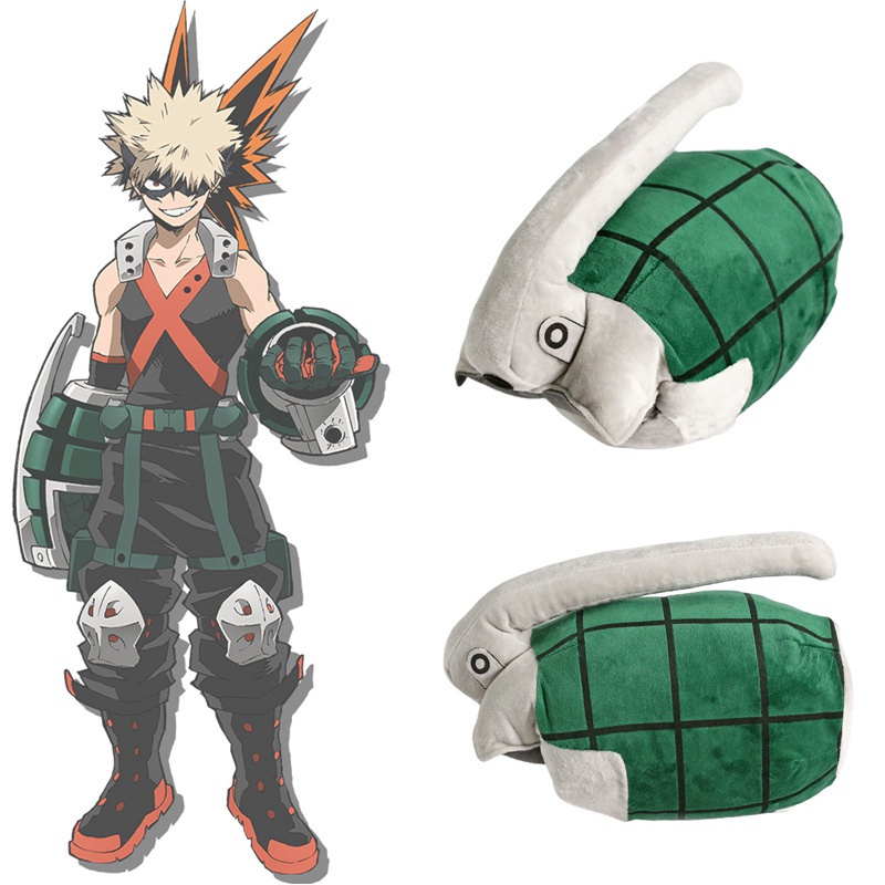 Găng tay hóa trang nhân vật Katsuki Bakugo trong My Hero Academia