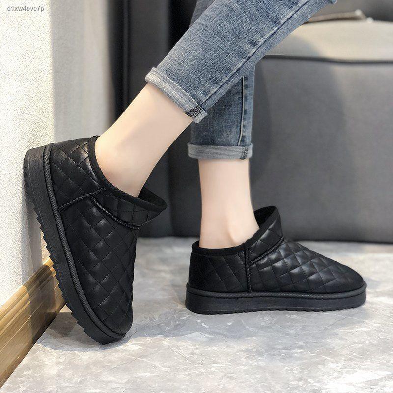 [Bán hàng trực tiếp tại xưởng] Giày đi tuyết kẻ sọc thời trang năm 2021, bông ấm áp, Mặt trăng lười, trẻ em A-6 | BigBuy360 - bigbuy360.vn