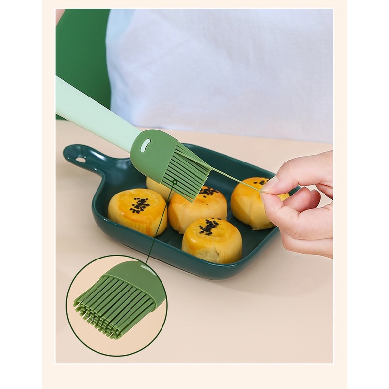 (MẪU MỚI) Cọ quét dầu / Chổi phết dầu ăn silicon cao cấp #C619 (VIP)