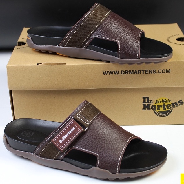 Dép Quai Ngang Dr Martens Thailand . Dép Da Quai Bản Thailand