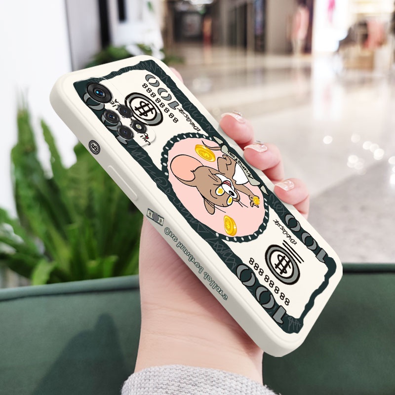 Ốp Điện Thoại Thiết Kế Hình Tiền Hoạt Hình Sáng Tạo Cho Xiaomi Redmi Note 11 11S Pro Plus + 11T 4G 5G