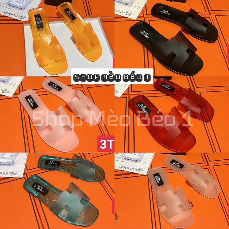 Dép hm quai chữ H basic new fullbox