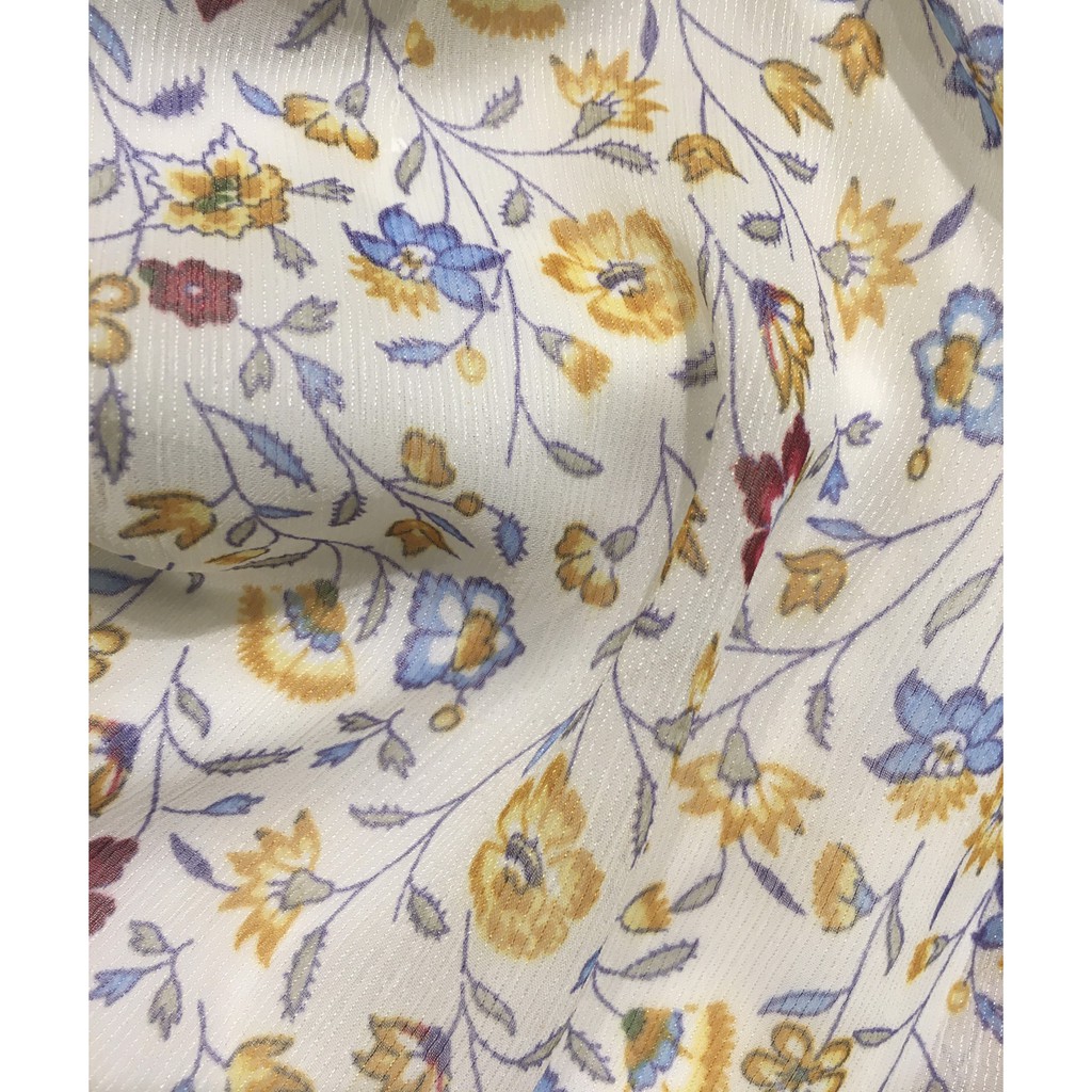 Đầm trắng hoa nút gỗ Zoe Dress Gem Clothing SP060290