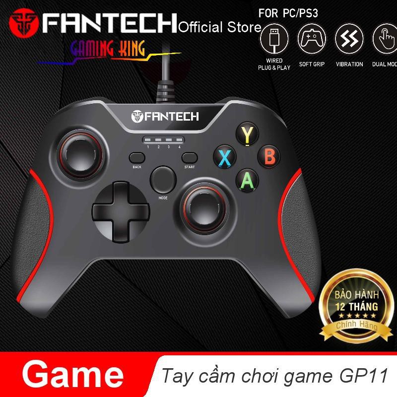 -Hàng nhập khẩu Tay cầm chơi game đa chức năng có dây Fantech SHOOTER GP11 Liên hệ mua hàng  084.209.1989