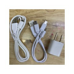 bộ cóc sạc + 2 cáp sạc rẻ