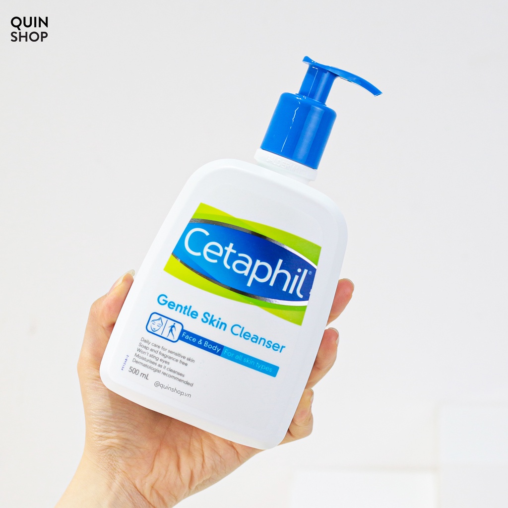 Sữa Rửa Mặt Cho Da Mụn, Nhạy Cảm Cetaphil Gentle Cleanser