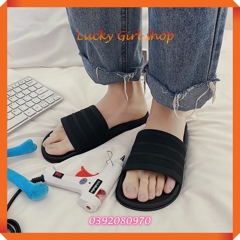 Dép Nam Quai Ngang Adada PVC Đúc Chống Trượt Size 40-42 - Hàng Việt Nam - Lucky Girl shop