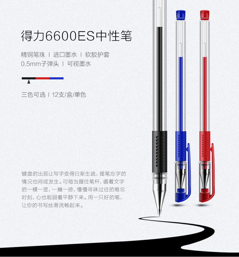 Bút Mực Gel Ngòi 0.5mm