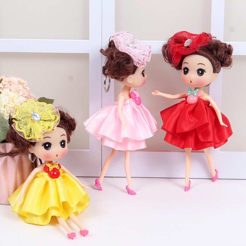 Búp bê chibi có móc khóa treo cặp xinh xắn loại móc xịn - mẫu 2