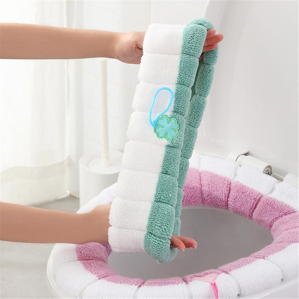 Đệm Lót Bồn Cầu Có Tay Cầm Tiện Dụng
