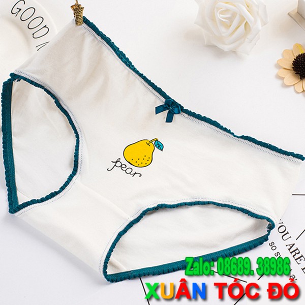 SỈ ZALO RẺ HƠN NHIỀU_ Quần Lót Hoa Quả Cực Dễ Thương M002 | WebRaoVat - webraovat.net.vn