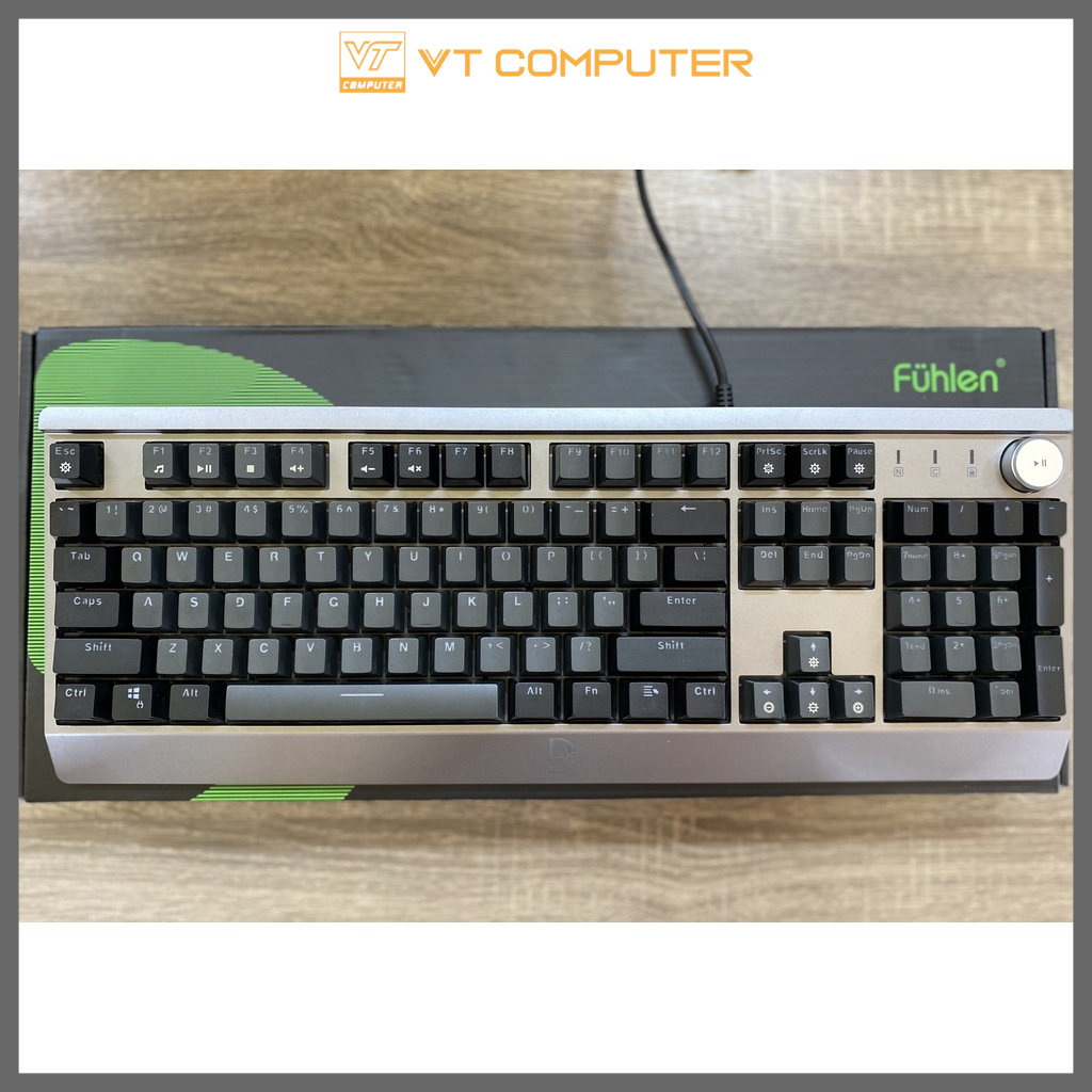 Bàn Phím Cơ Gaming Fuhlen Raytheon / Có Led Viền RGB / Bảo Hành 12 Tháng