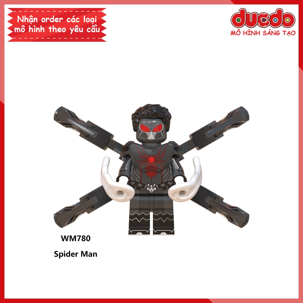 Minifigures các nhân vật Spider Man người nhện xa nhà - Đồ chơi Lắp ghép Xếp hình Mini Iron Man Mô hình WM WM6071