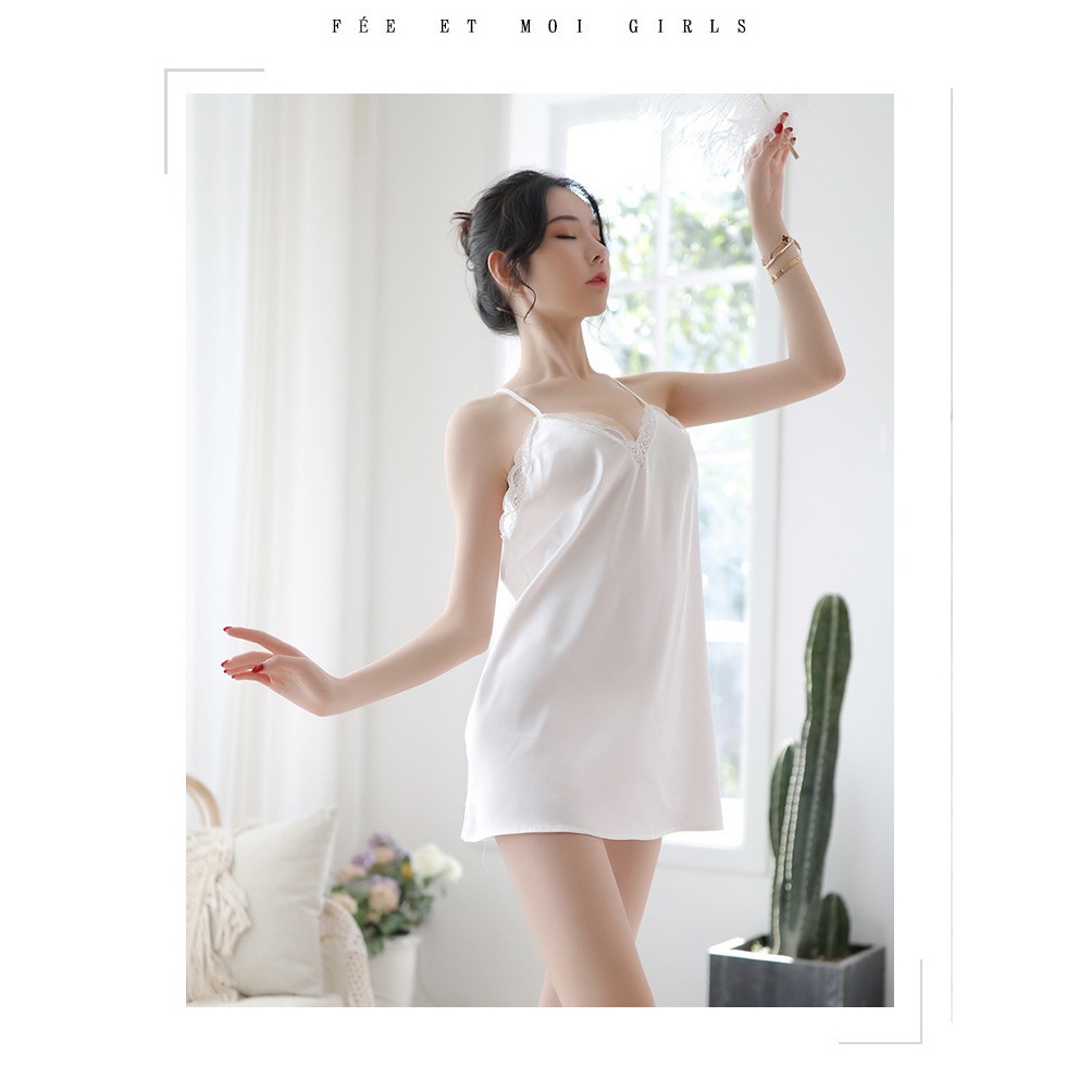 Váy ngủ sexy, đầm ngủ phối ren