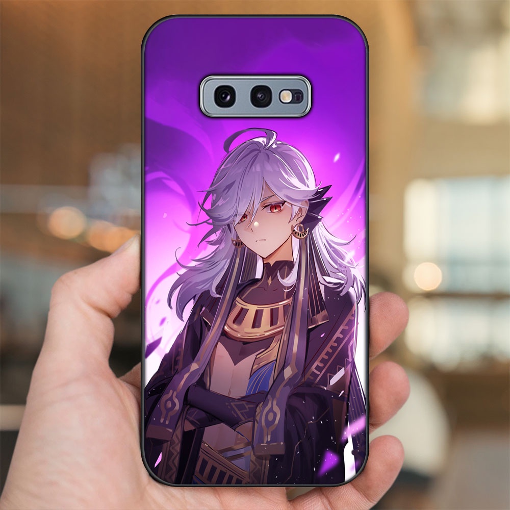 Ốp lưng Samsung S10e viền đen in hình Cyno Genshin Impact