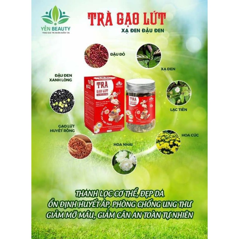 [CHÍNH HÃNG] TRÀ GẠO LỨT XẠ ĐEN ĐẬU ĐEN, Hoa Cúc, Hoa Nhài Thanh lọc cơ thể - Đẹp da | BigBuy360 - bigbuy360.vn