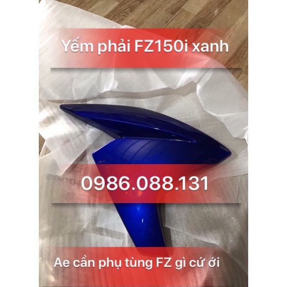 Yếm phải xanh FZ150i zin chính hãng