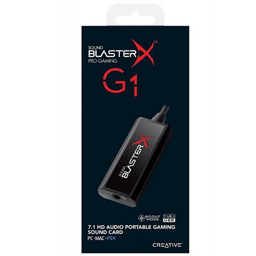 Card Âm thanh Creative Sound BlasterX G1 - Hàng Chính Hãng