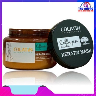 Hấp dầu phục hồi tóc keratin Colatin dạng hũ