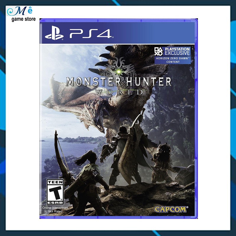 Đĩa game PS4 Monster Hunter World
