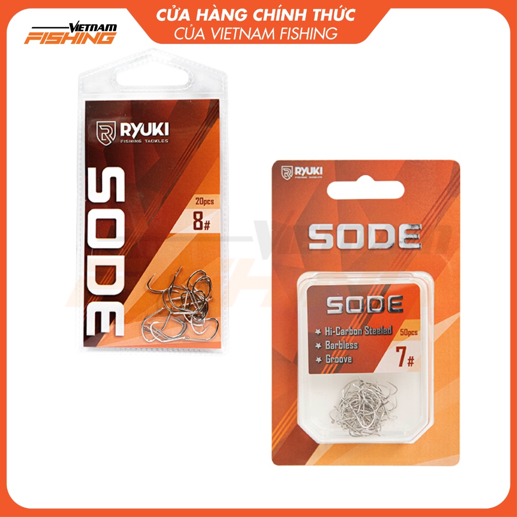 Lưỡi Câu RYUKI Sode - Vietnam Fishing