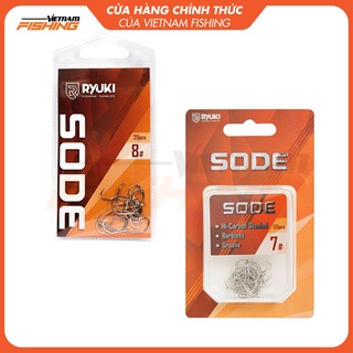 Lưỡi Không Ngạnh Câu Cá Chép RYUKI Sode - Vietnam Fishing