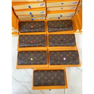 Ví cầm tay cúc bấm màu size 18cm
