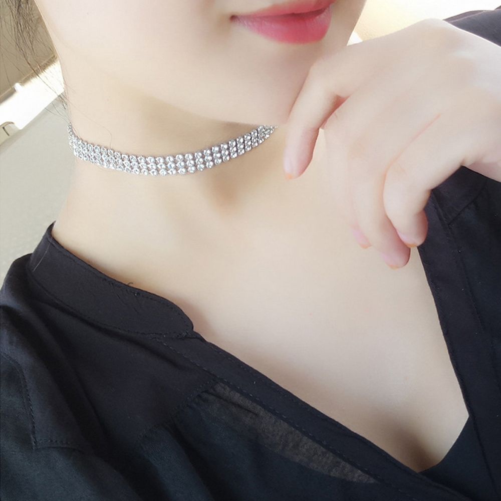 Vòng cổ choker bản rộng phong cách cổ điển cá tính dành cho nữ
