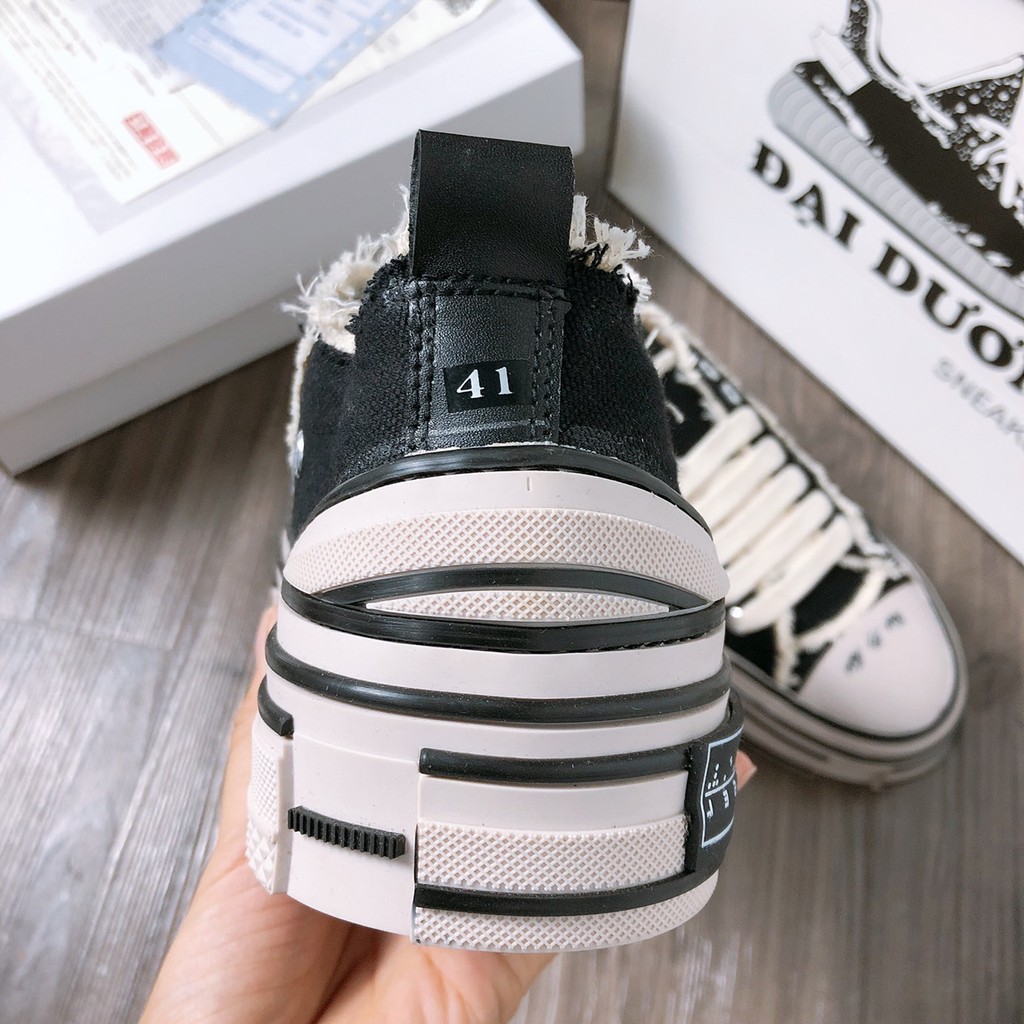 Xvessel rách đẽ gỗ cv rách đế gỗ giày thể thao giày sneaker cv rách đế gỗ giày sneakers cv rách giày tăng chiều giày nữ