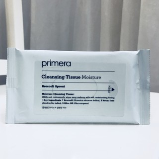 Khăn ướt tẩy trang Primera Hàn Quốc cao cấp 1 bịch/5 tờ
