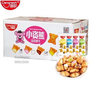 Combo 20 Bánh gấu nhân kem 4 vị - thơm ngon hấp dẫn _ SNACK SEEKER