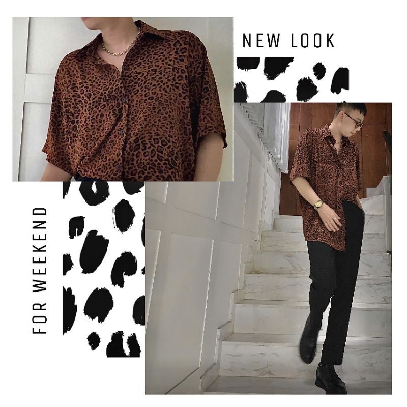 Unisex Shirt US-9 Sơ mi Họa tiết Oversized Nam Nữ | BigBuy360 - bigbuy360.vn