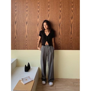 áo croptop kiểu bèo đính ngọc