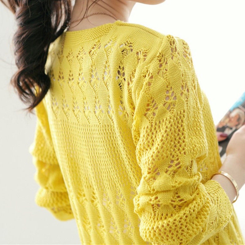 Áo Khoác cardigan Dệt Kim Phong Cách Hàn Quốc Cho Nữ