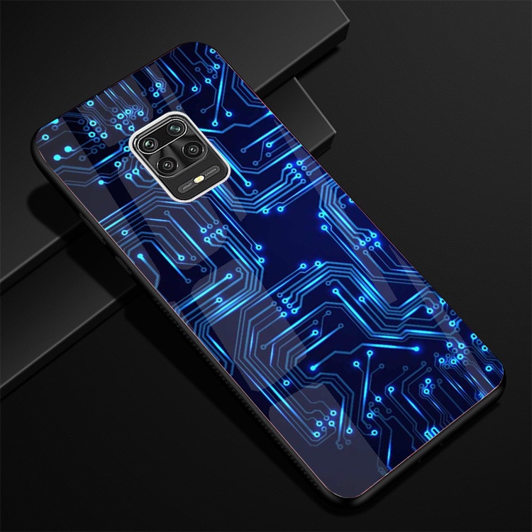 Ốp Lưng Kính XIAOMI REDMI NOTE 9S, NOTE 9 , NOTE 9 PRO Hình in 3D sáng bóng cao cấp