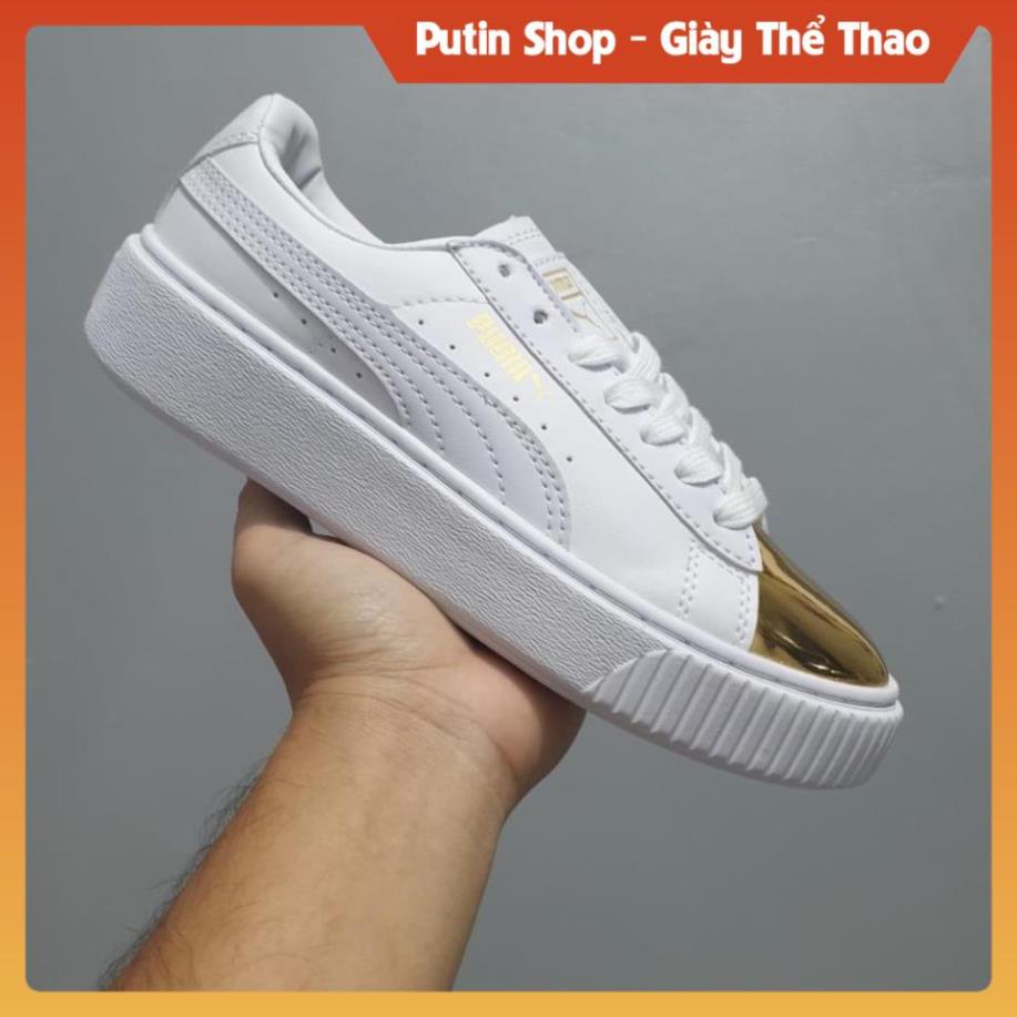 Giày pum.a mũi vàng , bạc , hồng , Giầy penty , cầu vồng đẹp hàng đẹp full bill box phụ kiện , Putin Shop