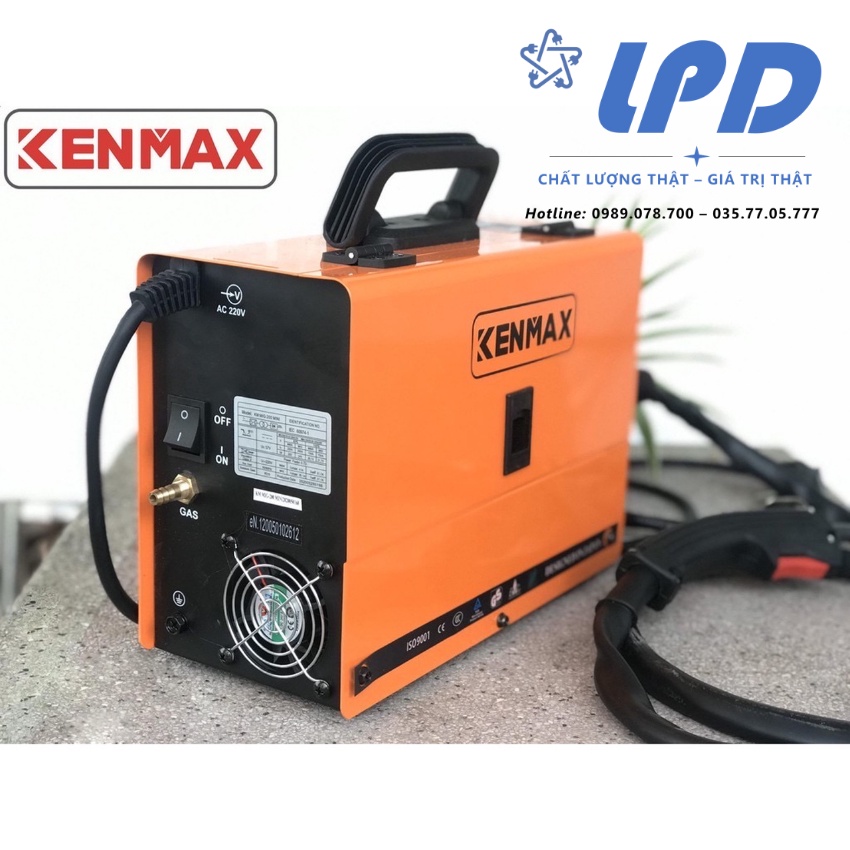 Máy hàn Kenmax MIG Mini 200 3 chức năng hàn mig không dùng khí hàn mig dùng khí hàn que bảo hành chính hãng KMMIG200