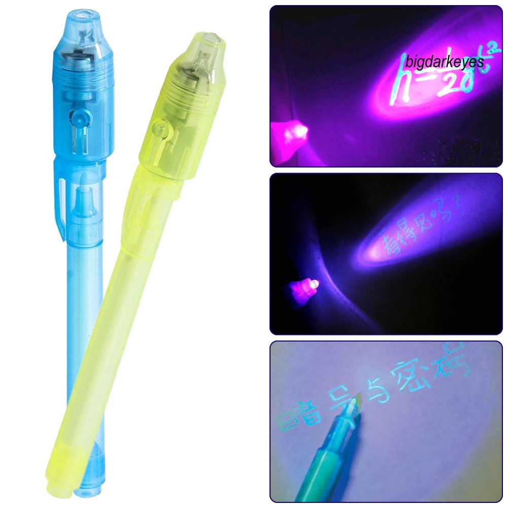 Bút Đèn LED Mực Tím An Toàn Bí Mật