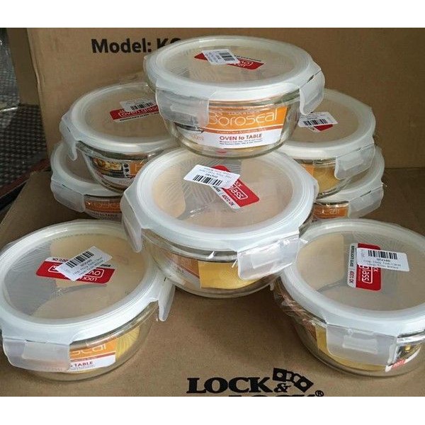 Hộp thủy tinh Lock&Lock tròn LLG821 400ml